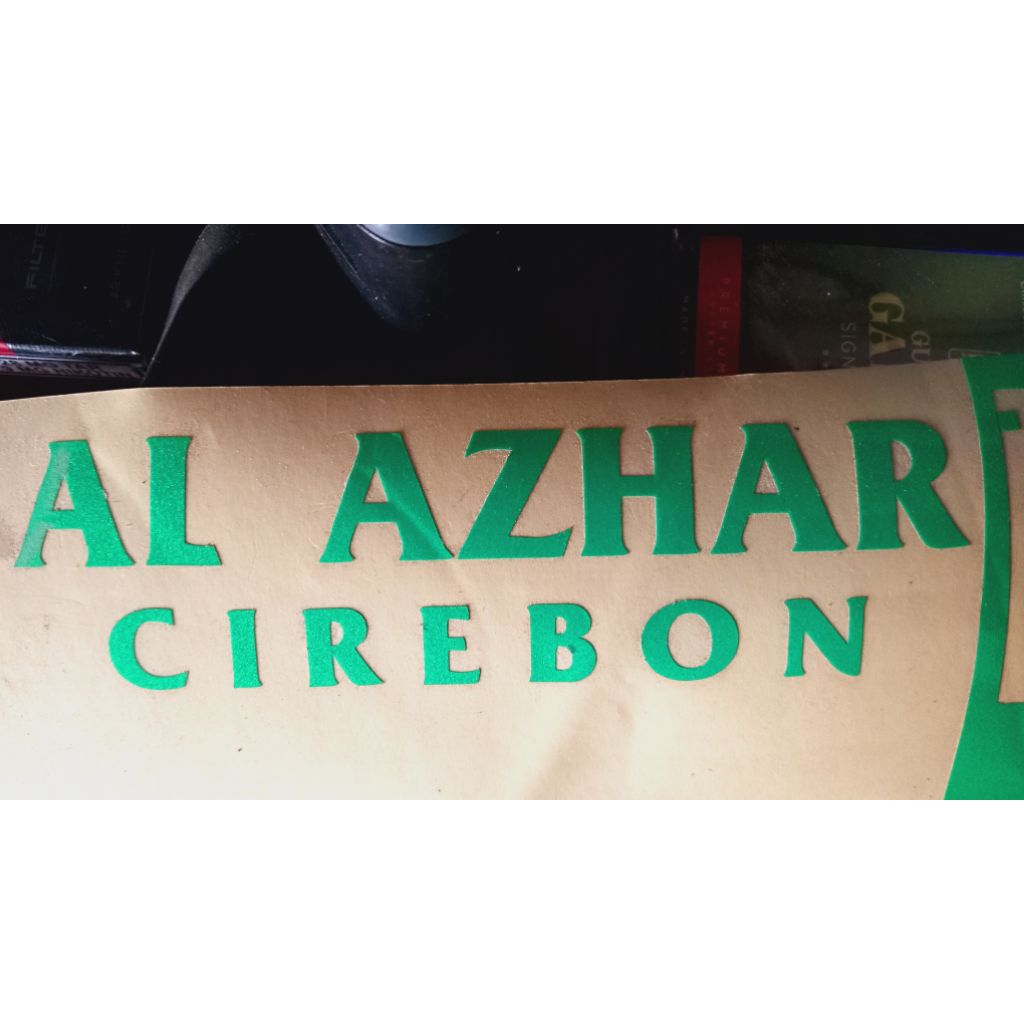 

Huruf stiker custom persenti Rp.25 tulisan atau neon box