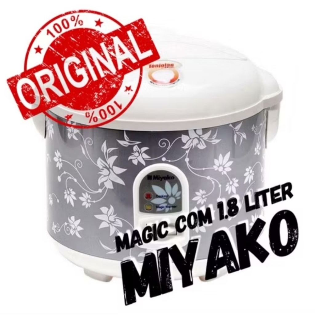 Majikom miyako 1,8 liter/majikom merek miyako 100% asli miyako