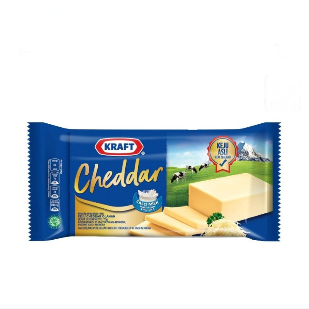 

kraft cheddar cheese 70 gram