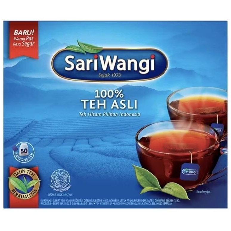 

SariWangi Teh Celup Hitam Asli 50 s