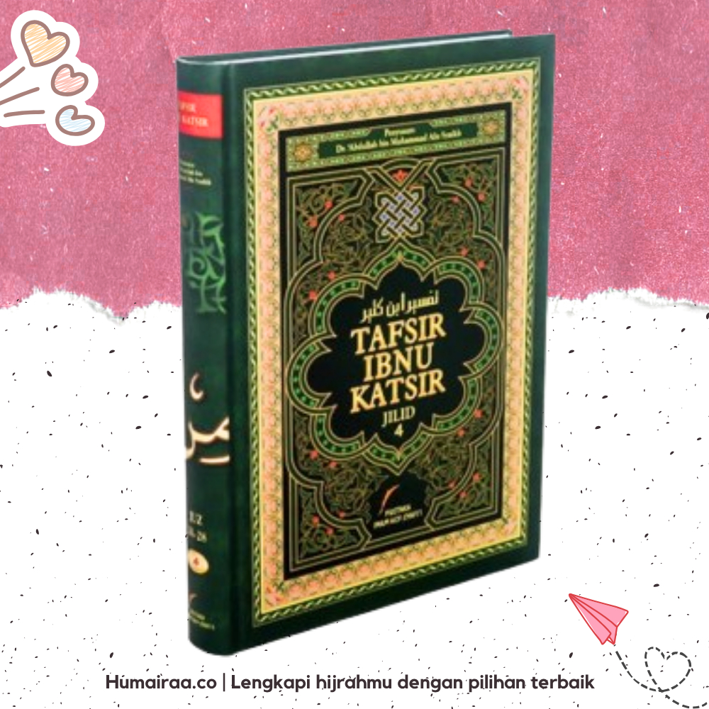 Tafsir Ibnu Katsir jilid 4 Pustaka Imam Syafii 100% ORIGINAL DARI PRODUSEN  - Buku bacaan agama isla
