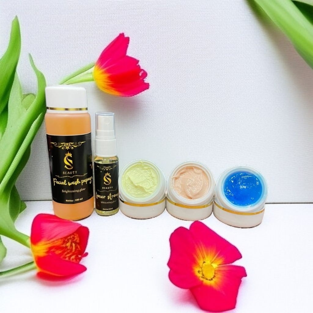 sheen beauty skincare jelly  dengan stiker baru