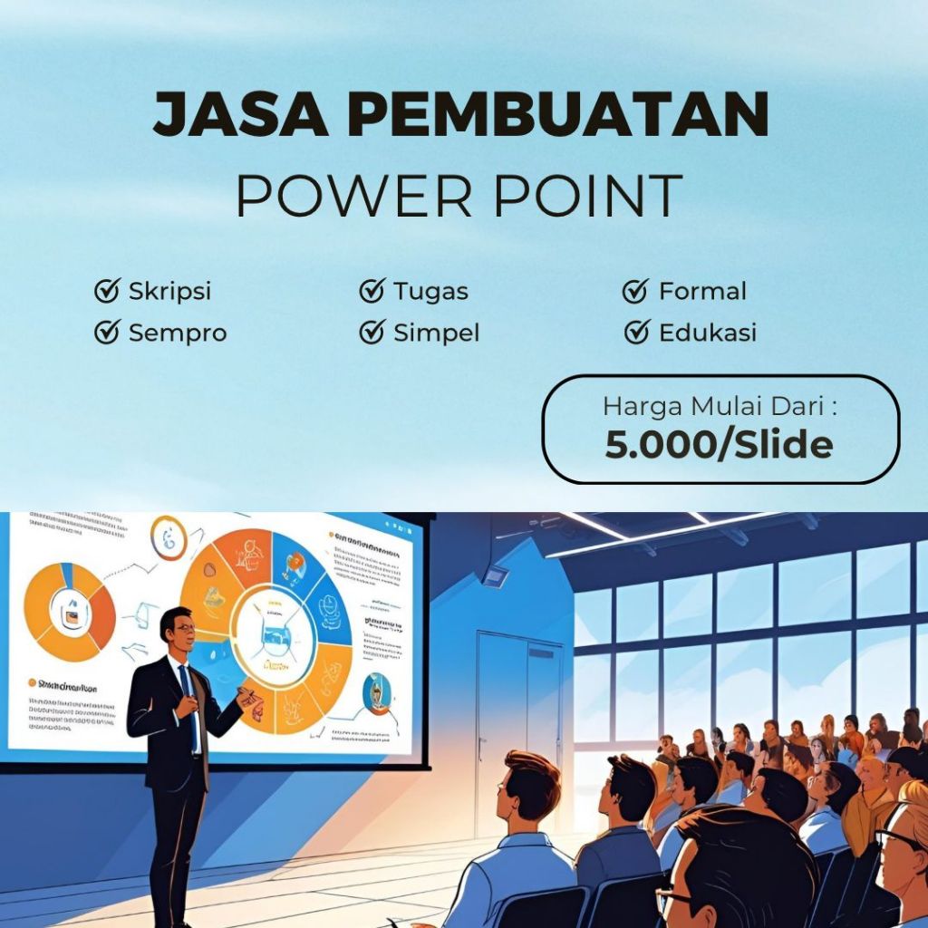 Jasa Pembuatan PPT Presentasi Menarik dan Profesional
