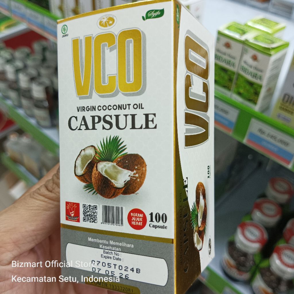 

Minyak VCO/Virgin Coconut Oil Syifa Herbal Untuk Imunitas & Kesehatan Tubuh