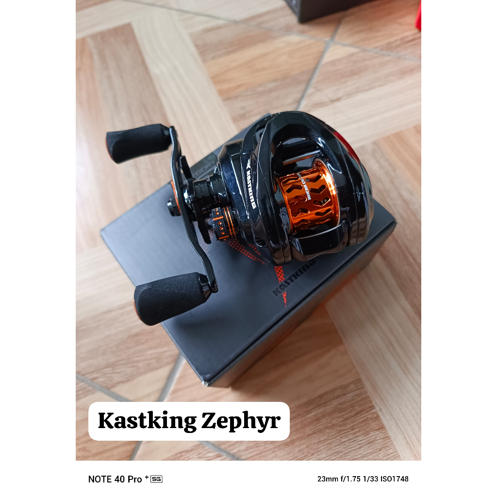 KastKing Zephyr BFS Reel Pancing Baitasting Drag Clicker Air Laut Saltwater SW Reel BC Pancing Gulun