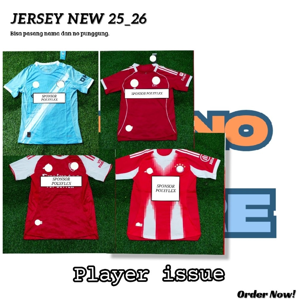 Jersey Player issue Club inggris 2025 26