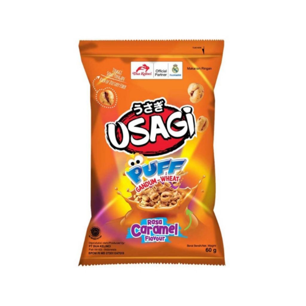 

Usagi Puff Gandum Wheat Caramel 60gr
