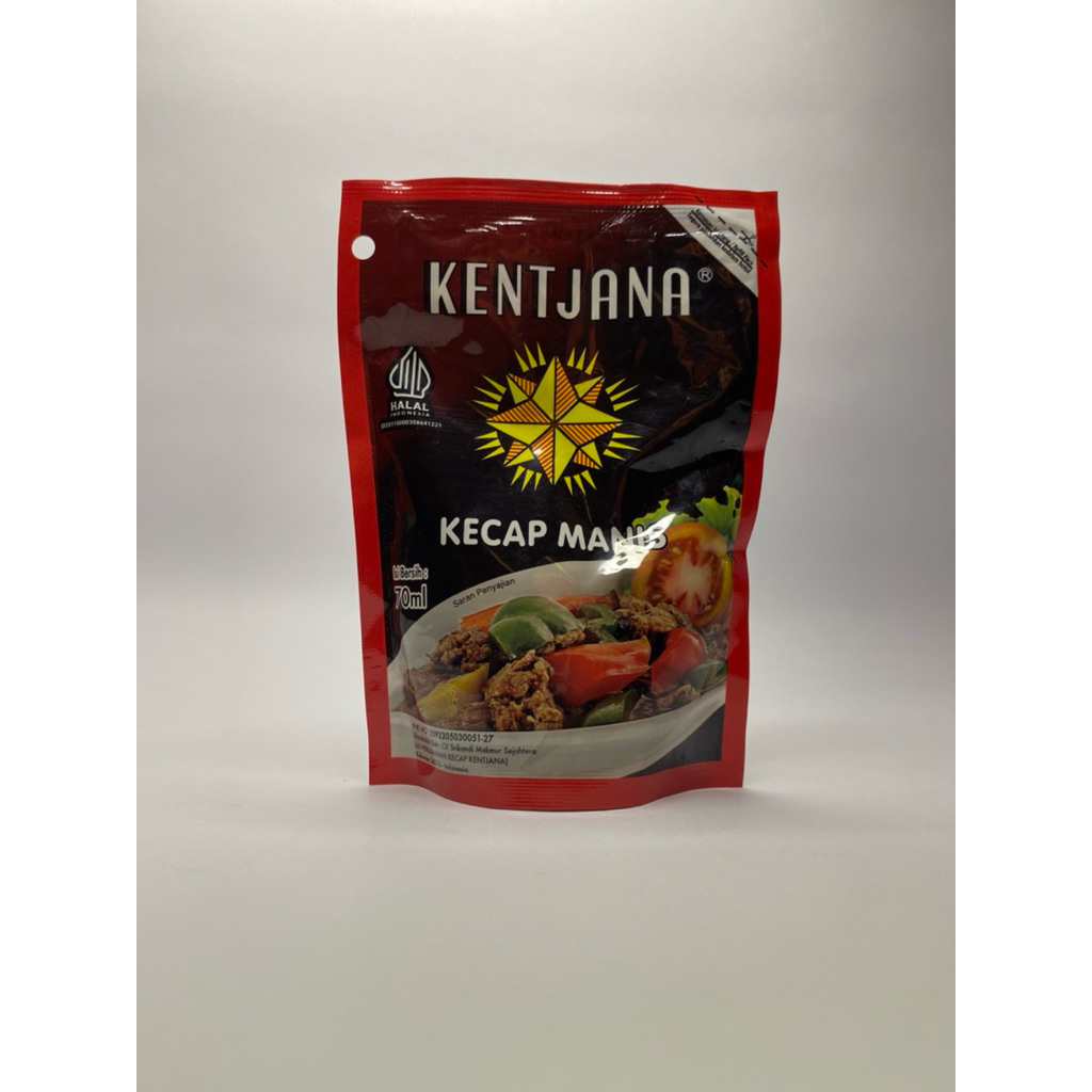 

kecap manis/gula merah/kentjana refill stending pouch 220 ml