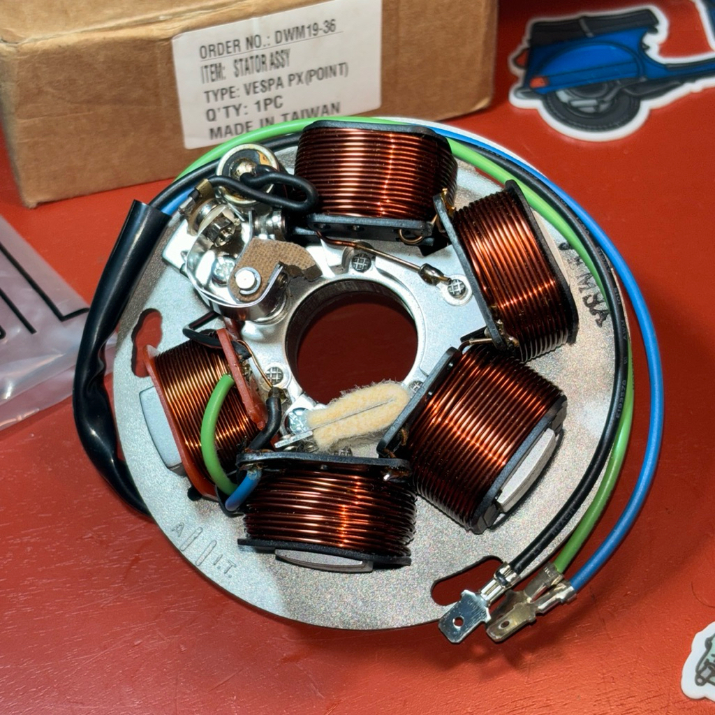 SPUL SET NAHFUR PENGAPIAN PLATINA Vespa PX Vemsa