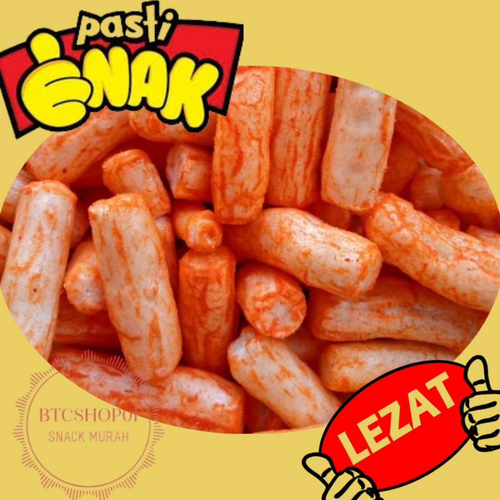 

KERUPUK STIK IKAN TONGKOL PEDAS BALADO PREMIUM KRUPUK STIK IKAN TONGKOL