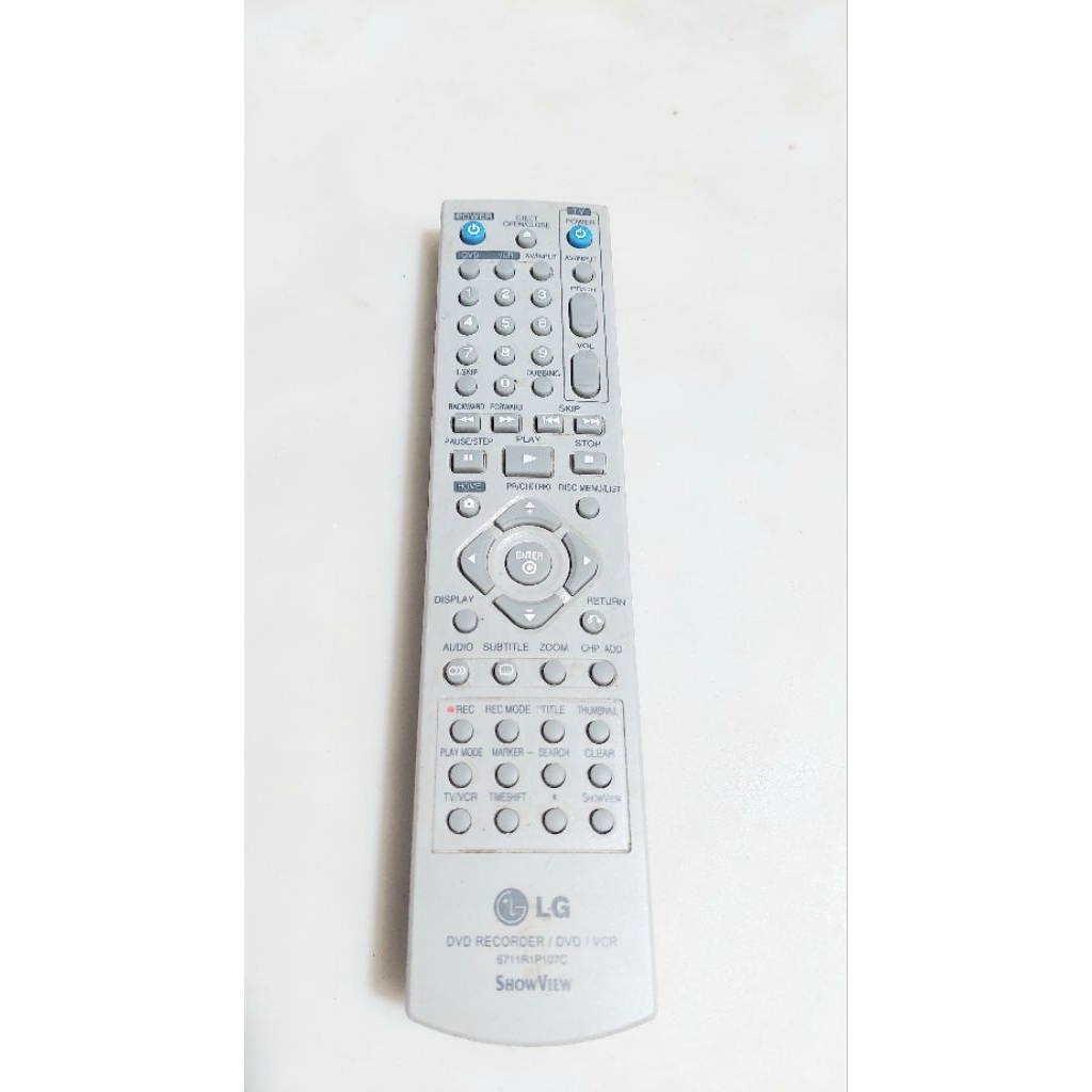 REMOT LG DVD RECORDER-VCR-REMOT CONTROL LG DVD RECORDER