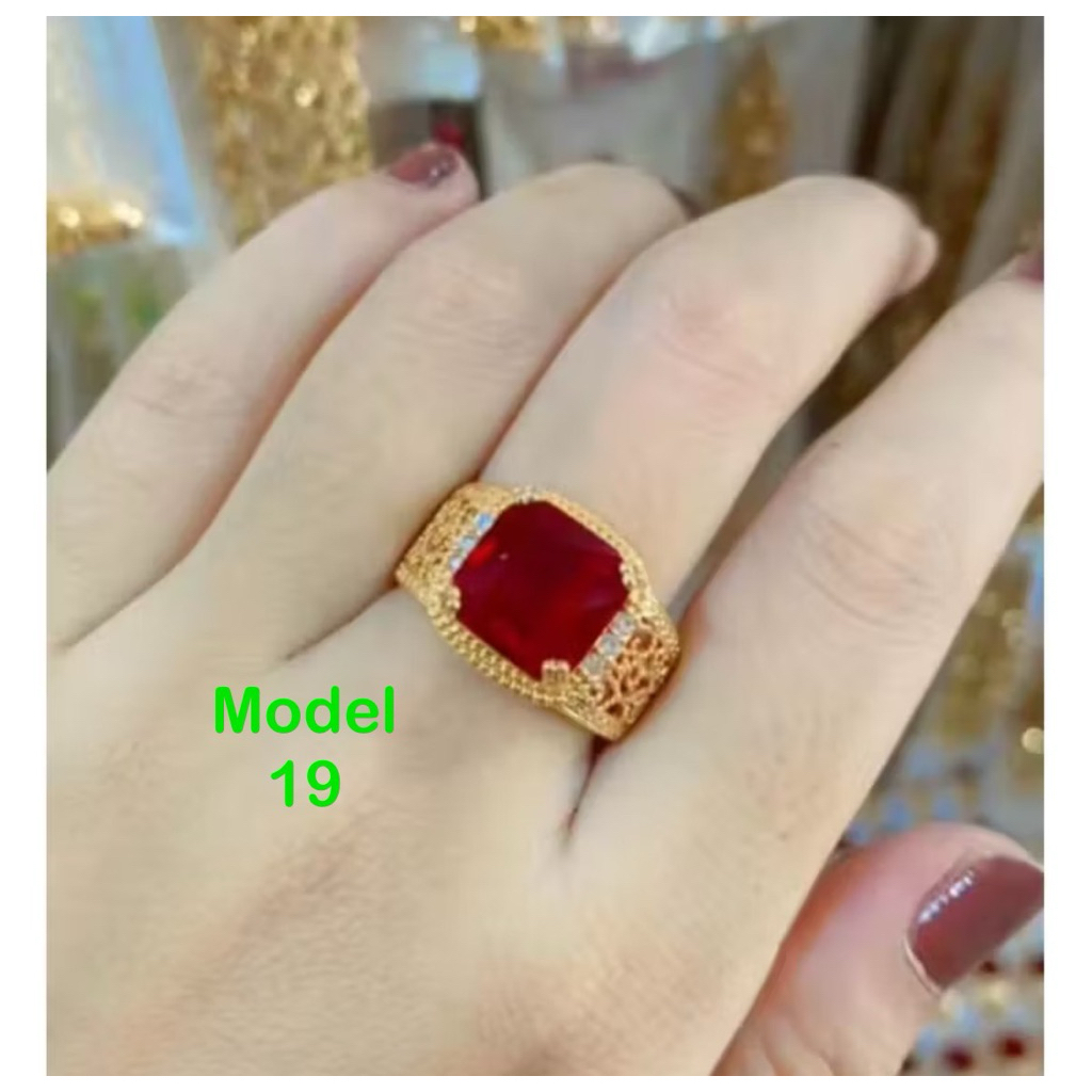 cincin giok wanita | korean style | cincin titanium wanita asli | cincin giok titanium asli | cincin
