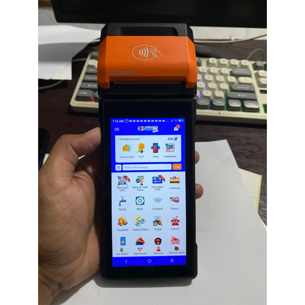 EDC Fastpay merek Sunmi Second