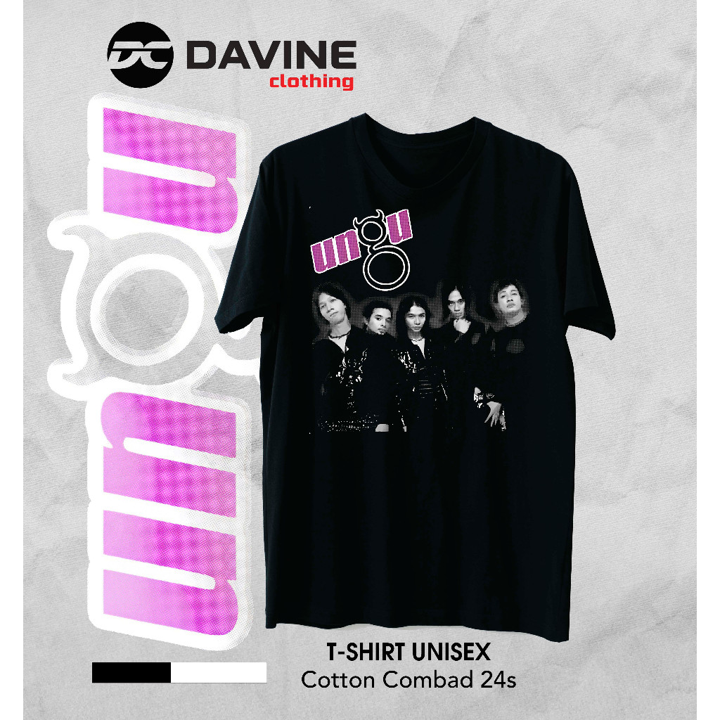 TSHIRT UNGU / KAOS BAND UNGU / KAOS MUSIK PRIA WANITA / KAOS DISTRO KEREN