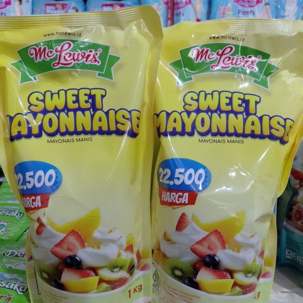 

Sweet Mayonnaise Mayonais Manis Mc Lewis 1.000g