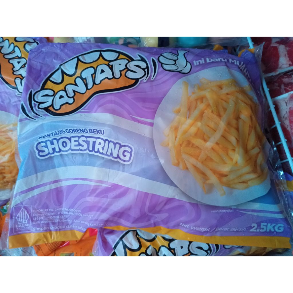 

PROMO!!! SANTAPS - French Fries Shoestring 2,5kg