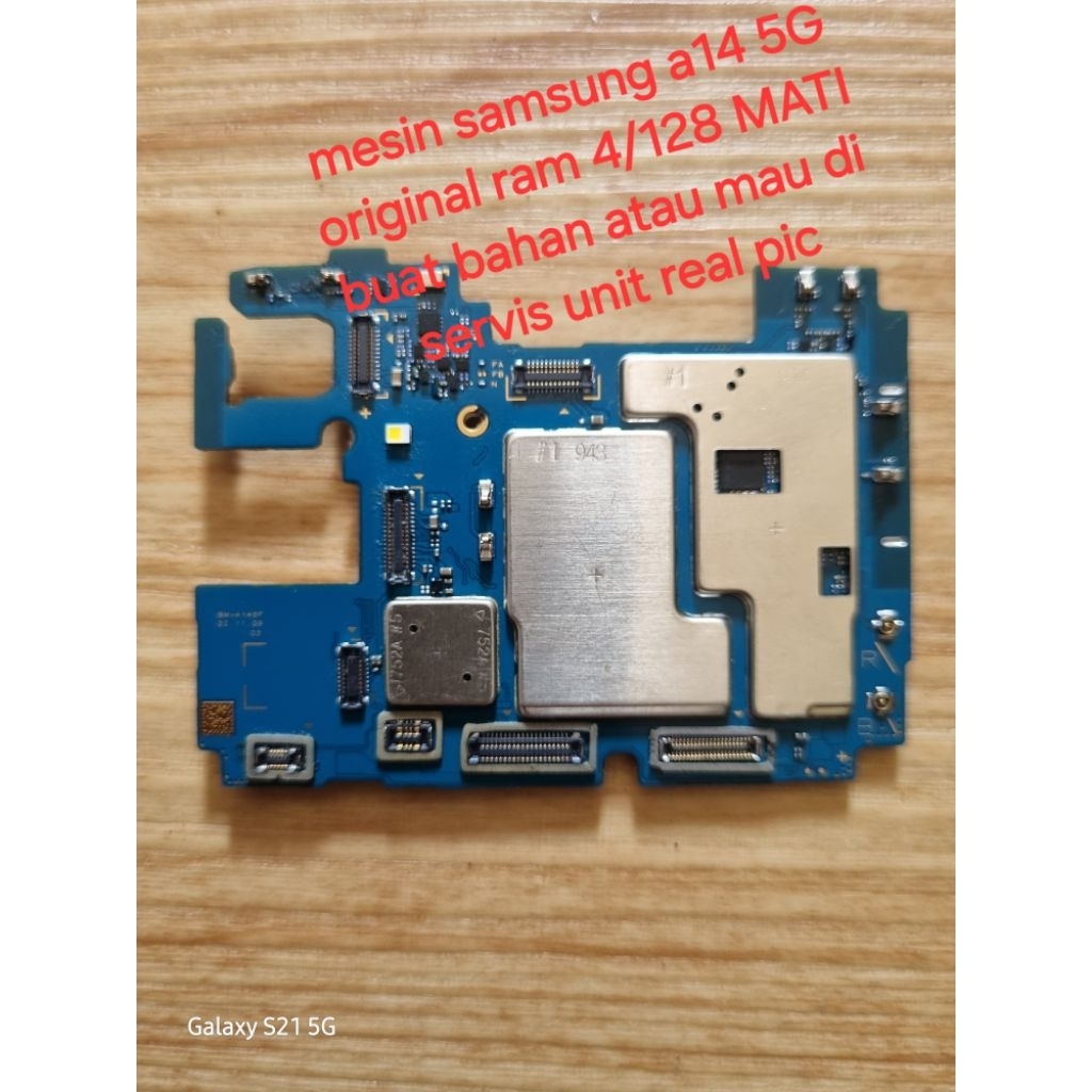 mesin samsung a14 5G ram 4/128 mati buat bahan atau mau diservis unit rreal pic