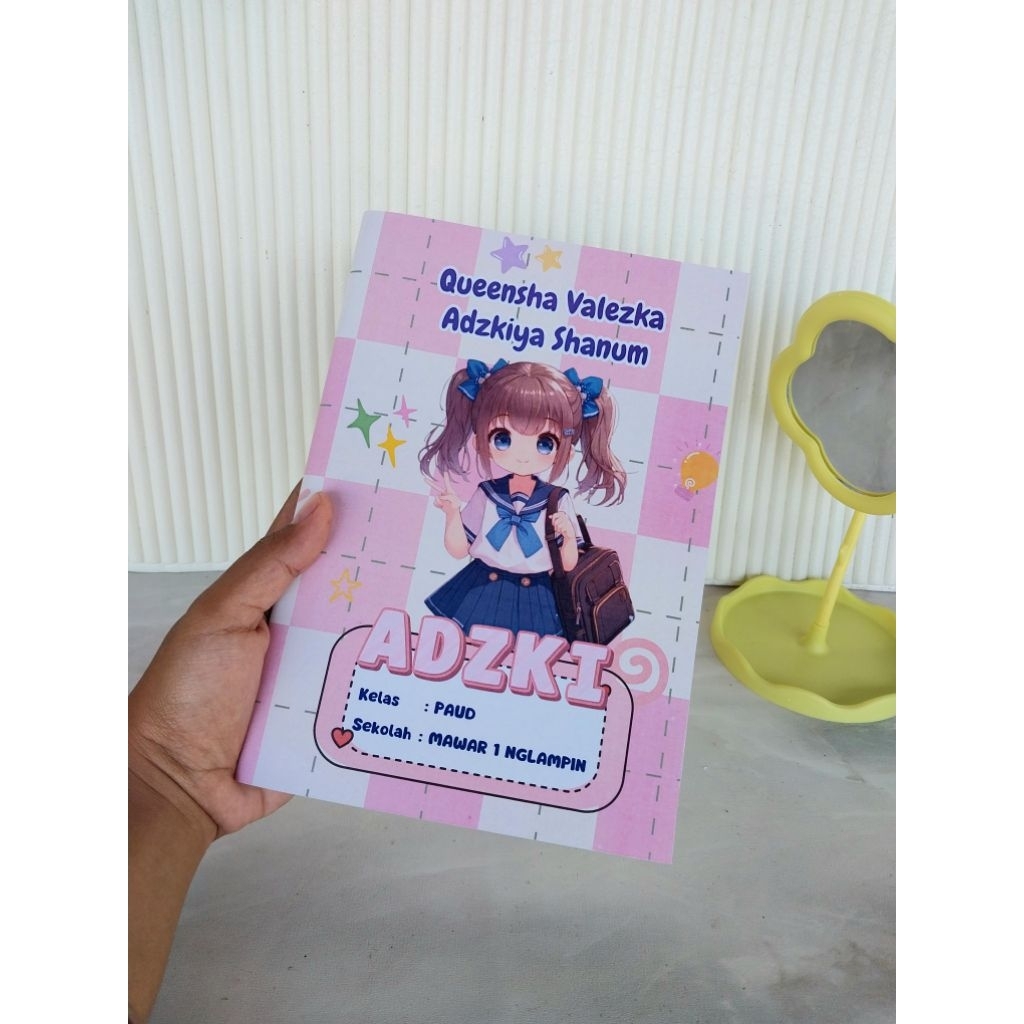 

Buku Tulis Cutom (Kotak-kotak untuk paud)