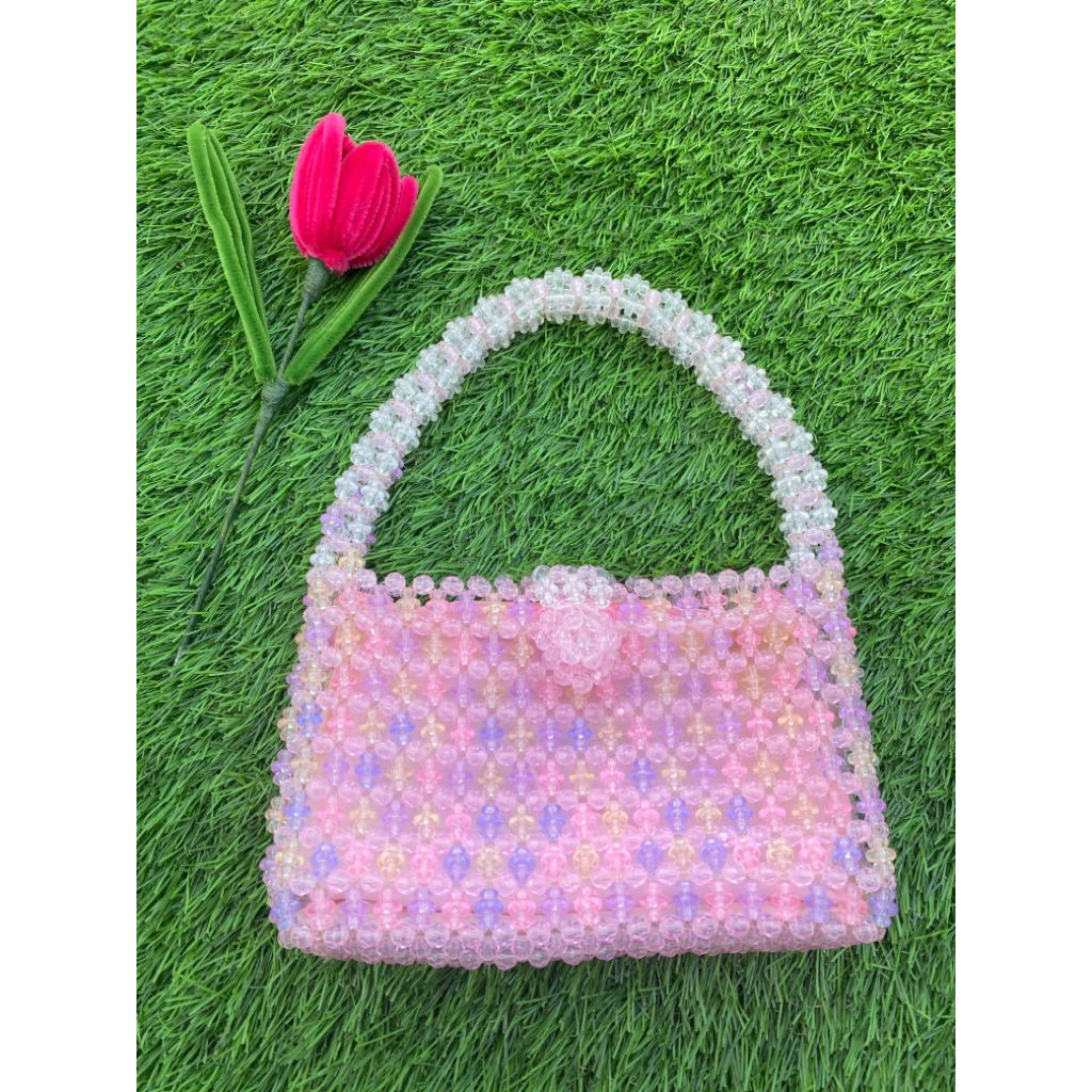 Tas Manik, Tas Mute handmade kondangan, handle bag, tas manik manik