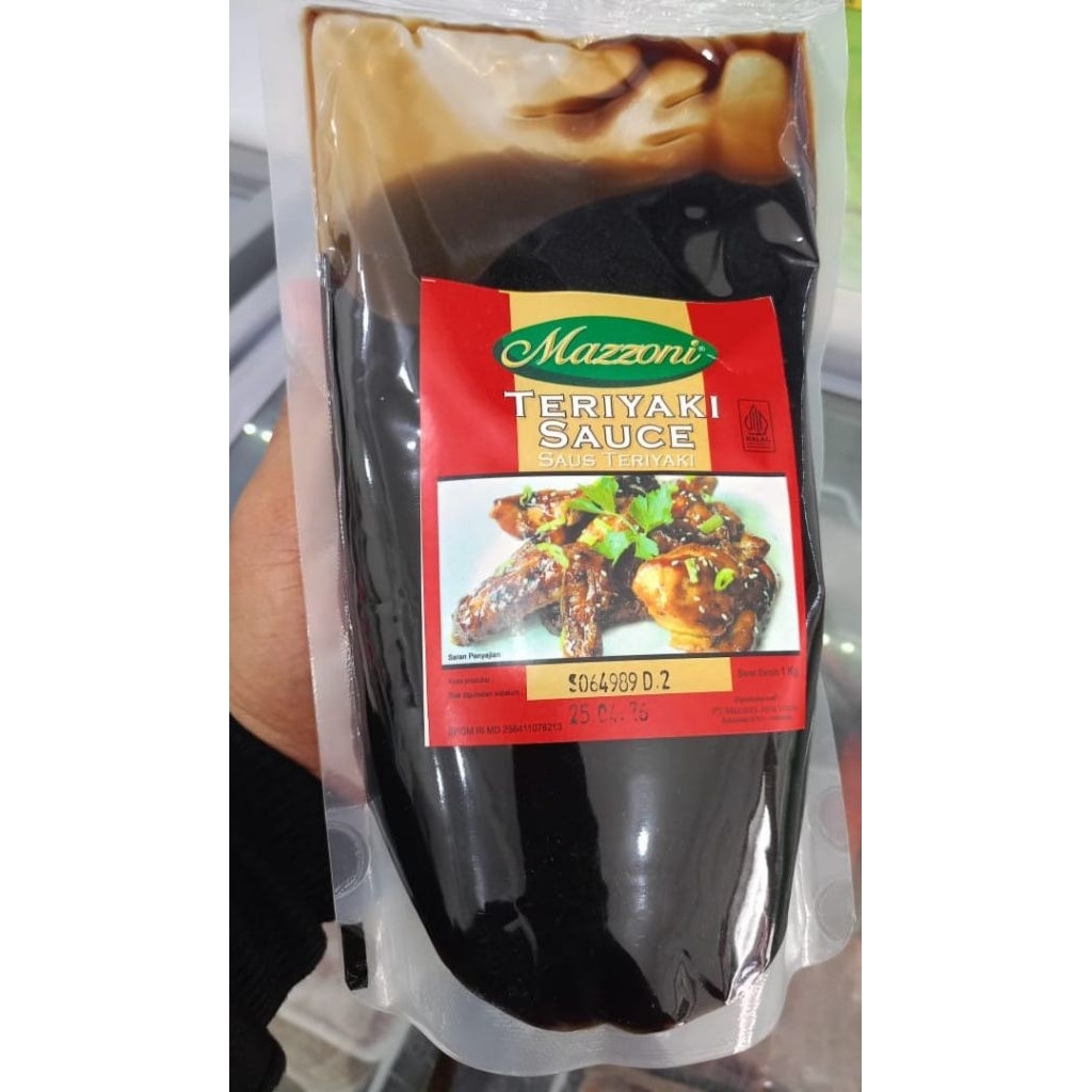 

Mazzoni Teriyaki Sauce | Saus Teriyaki 1 kg Halal