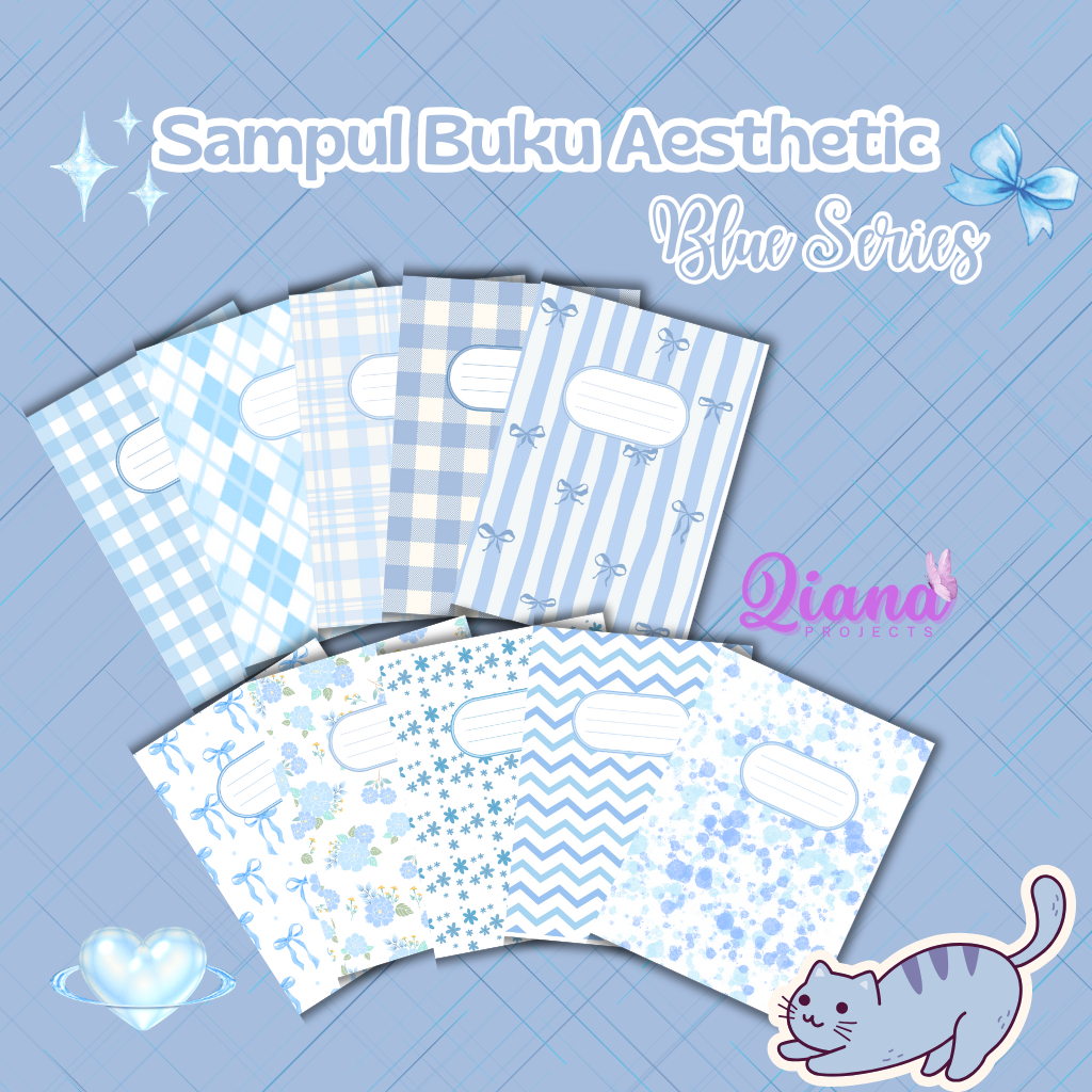 

FELLOW SAMPUL BUKU AESTHETIC BLUE SERIES