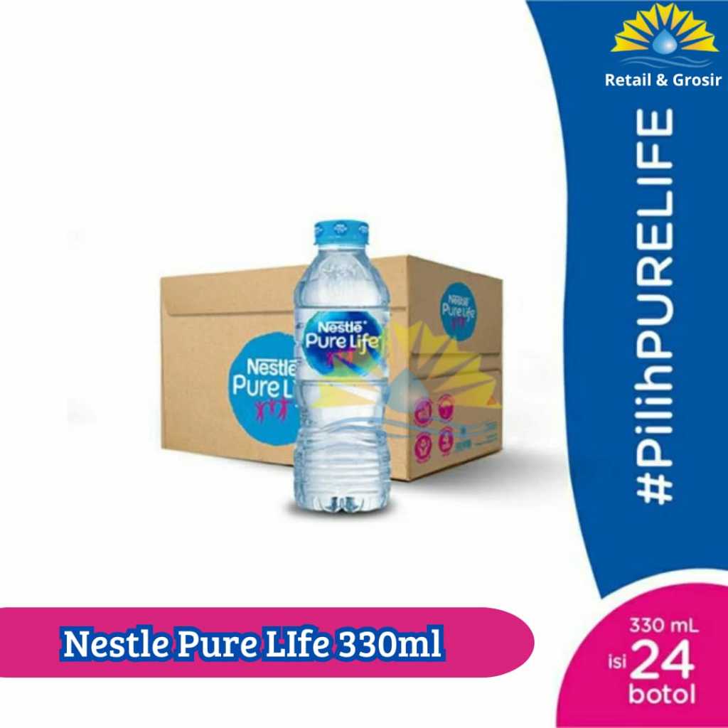 

Nestle Pure Life Air Mineral 330 ml (24 Botol)