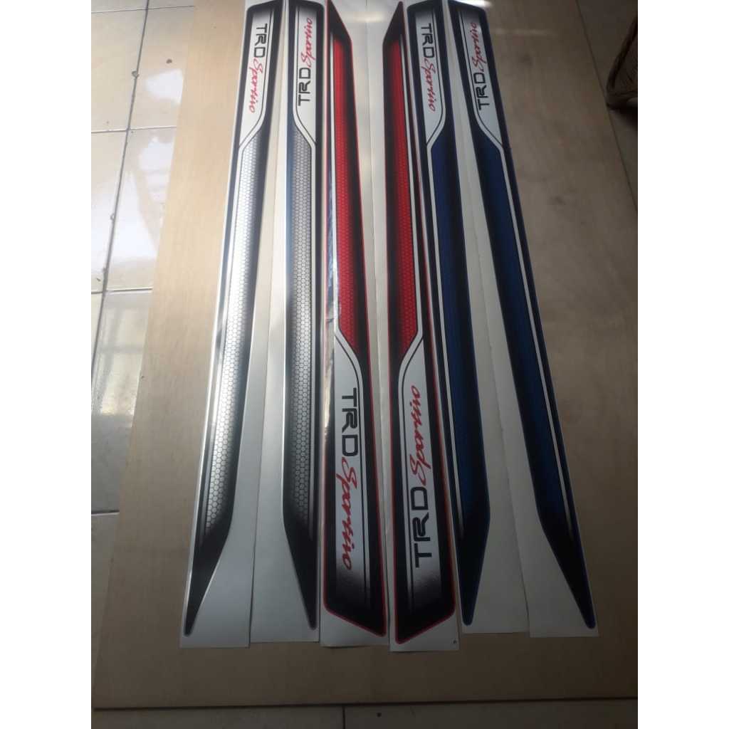 stiker trd rush/ stiker trd sportivo/ stiker trd toyota rush / stiker rush terios