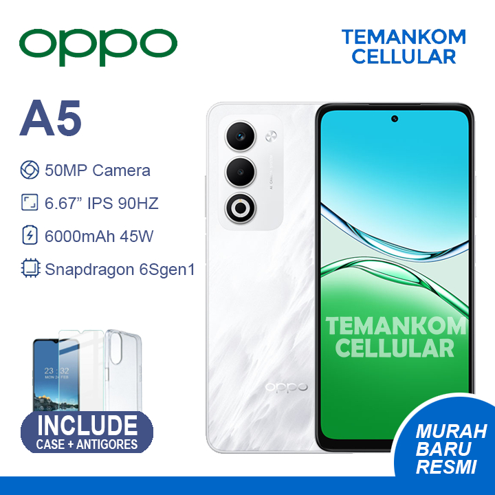 Oppo A5 16GB RAM 8+8 Extend 8/256 8GB 256GB Garansi Resmi