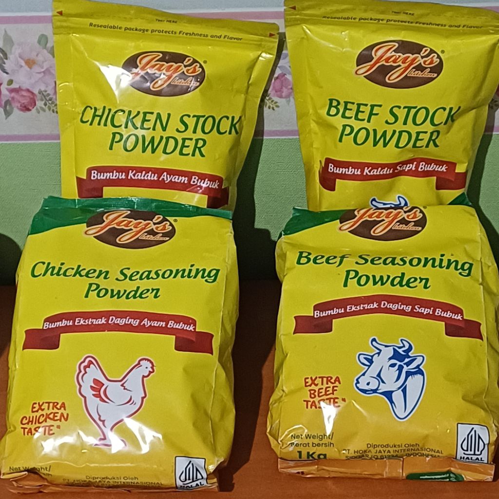 

[Ready Stock] Jay's Beef Seasoning Powder | Chicken Seasoning Powder | Beef Stock Powder | Chicken Stock Powder | Kaldu Ayam | Kaldu Sapi | Jays Chicken Stock Powder | Jays Chicken Seasoning Powder | Jays Beef Stock Powder