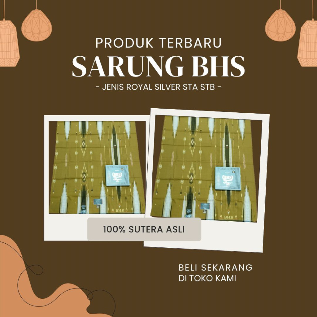 SARUNG BHS ROYAL SILVER STA STB
