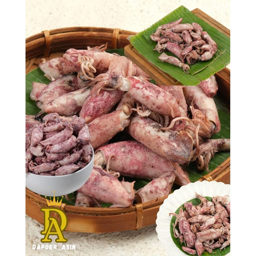 

Ikan Asin baby Cumi" Segar | Gurih, Kualitas Bagus, Harga Spesial Murah