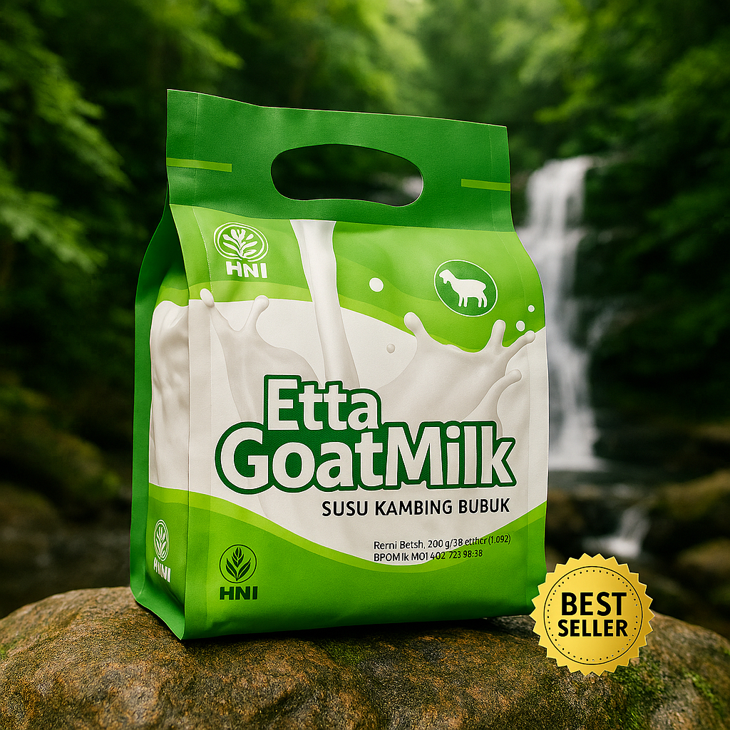 

Etta Goatmilk – Susu Etawa Asli, Suplemen Pemutih Tubuh & Penambah Energi