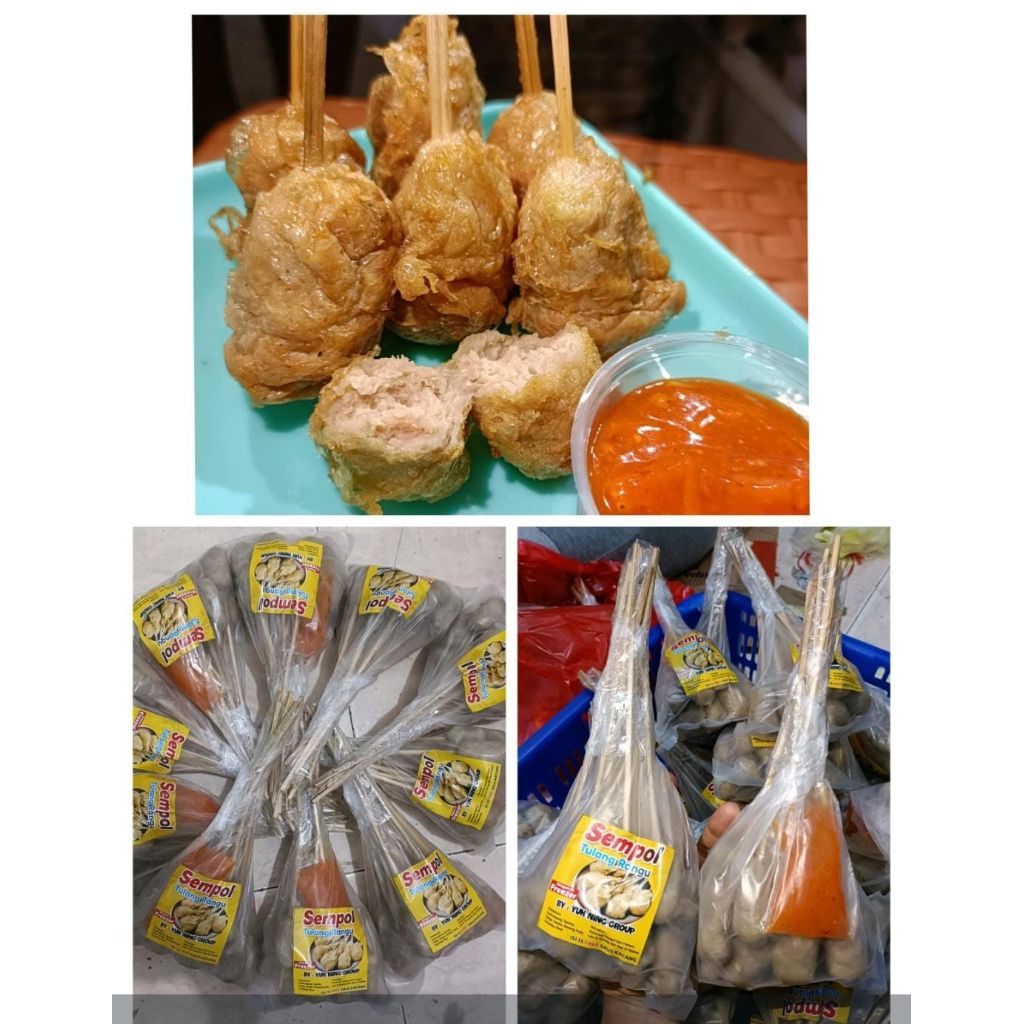 

Sempol ayam tulang rangu free bumbu kacang by yukning isi 15 bj