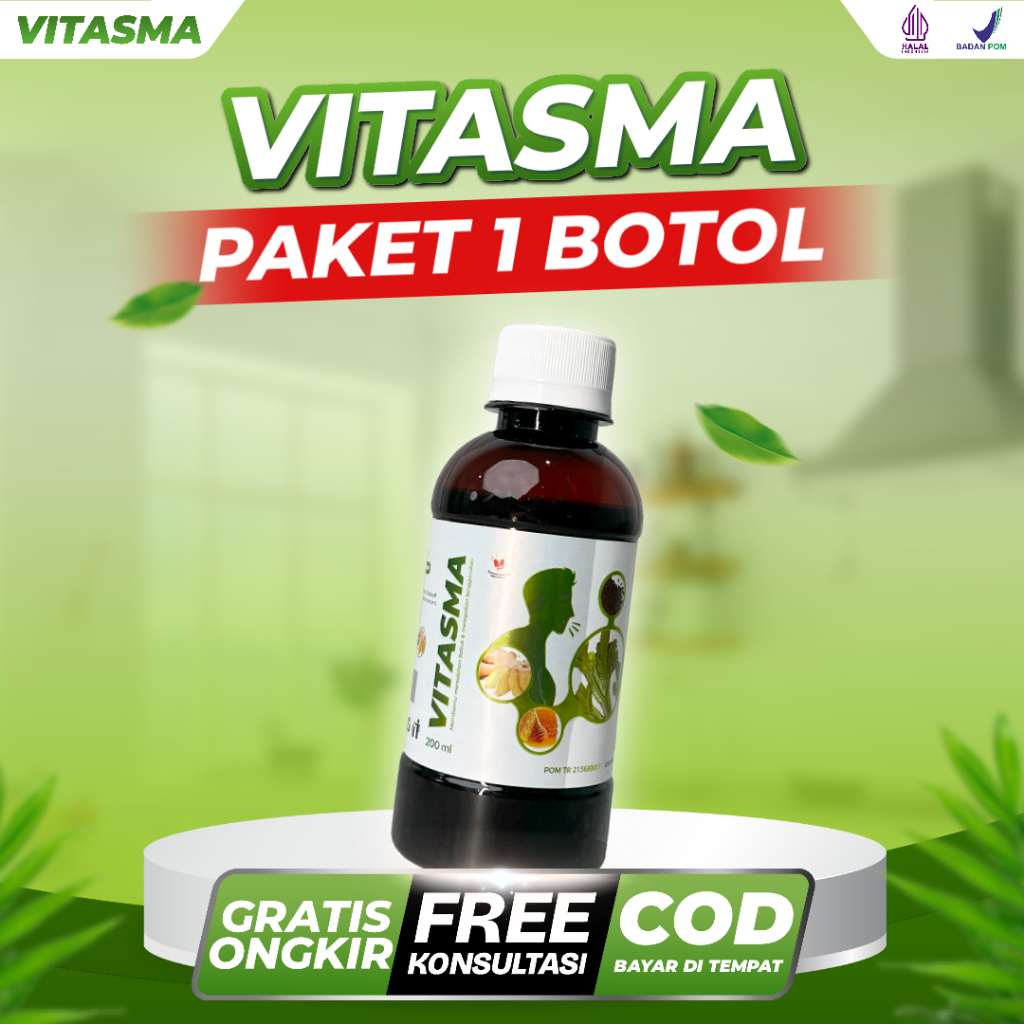 Vitasma Madu Herbal Menjaga Kesehatan Paru-paru - Paket 1
