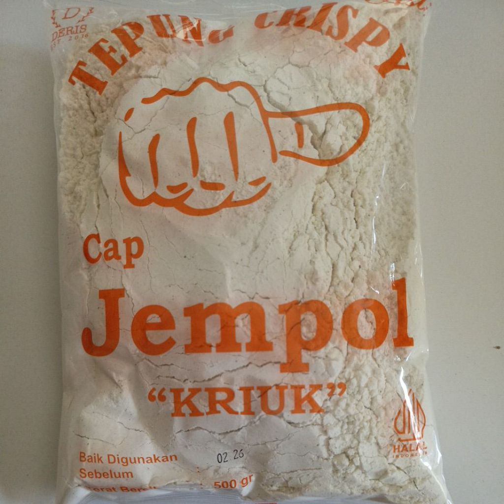 

Tepung Crispy Cap Jempol "Kriuk" 500gr