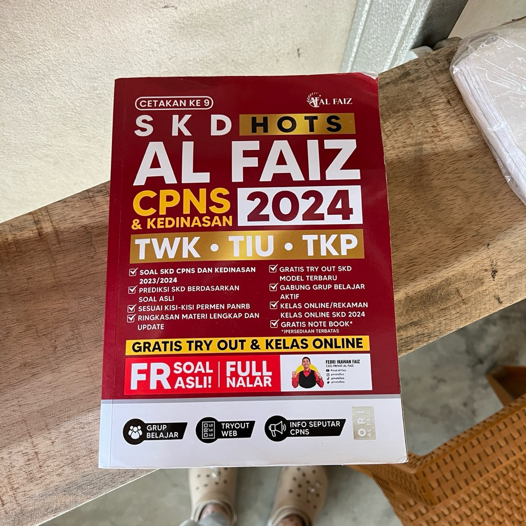 (PRELOVED) BUKU SKD CPNS AL FAIZ dan kedinasan 2024