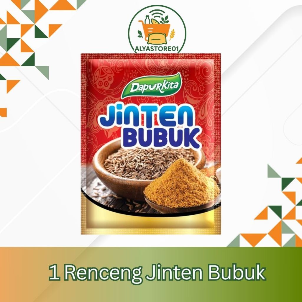 

Jinten Bubuk Dapur Kita Renceng Isi 12pcs / Jinten Bubuk