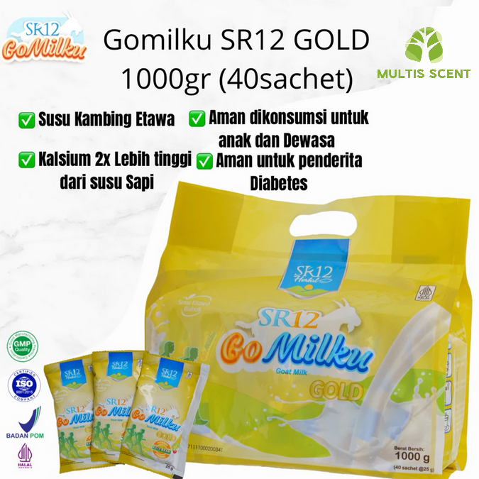 

SR12 Gomilku GOLD Susu Kambing Etawa Premium