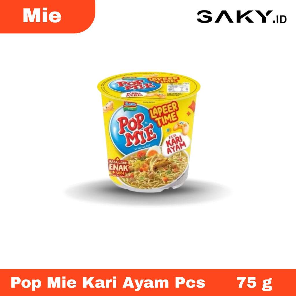 

Pop Mie Kari Ayam Lapeer Time Pcs