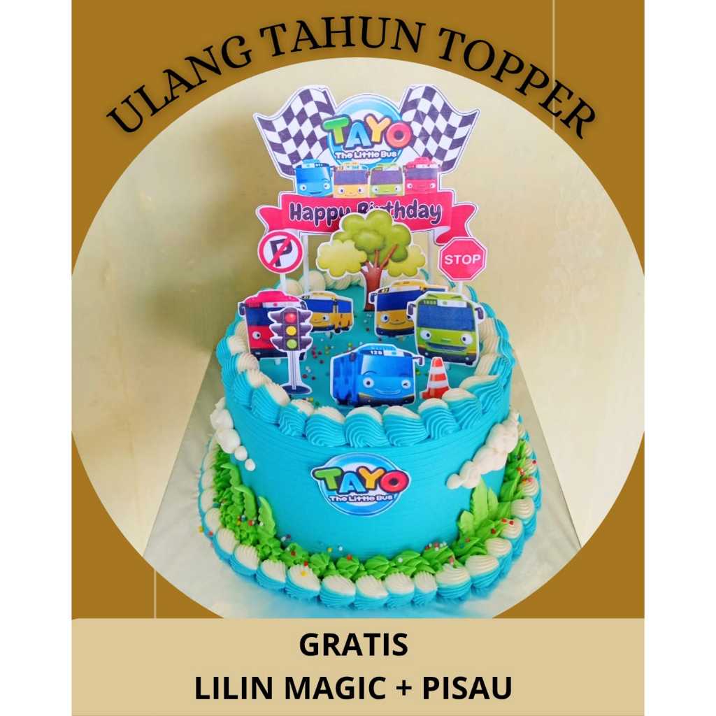 

Blackforest / Kue Ulang Tahun Anak Topper / Brithday Cake / Kue Ultah