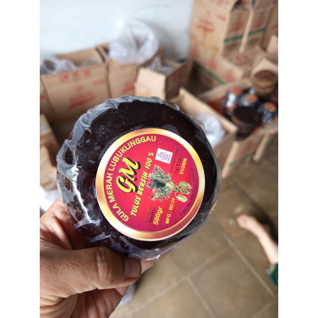 

Gula Aren Kemasan GM Linggau di jamin bersih