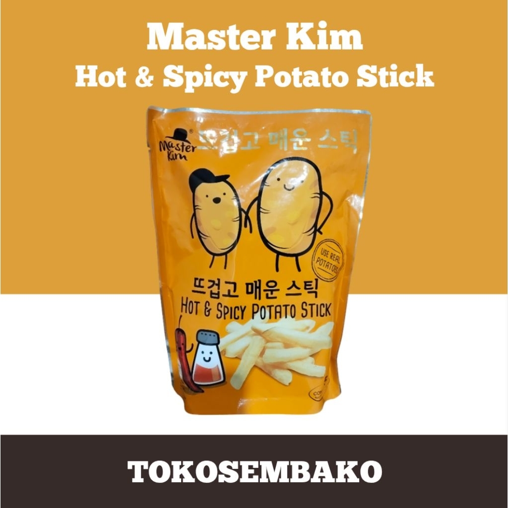 

Master Kim Hot & Spicy Potato Stick (Isi 5 Comvi-Packs)