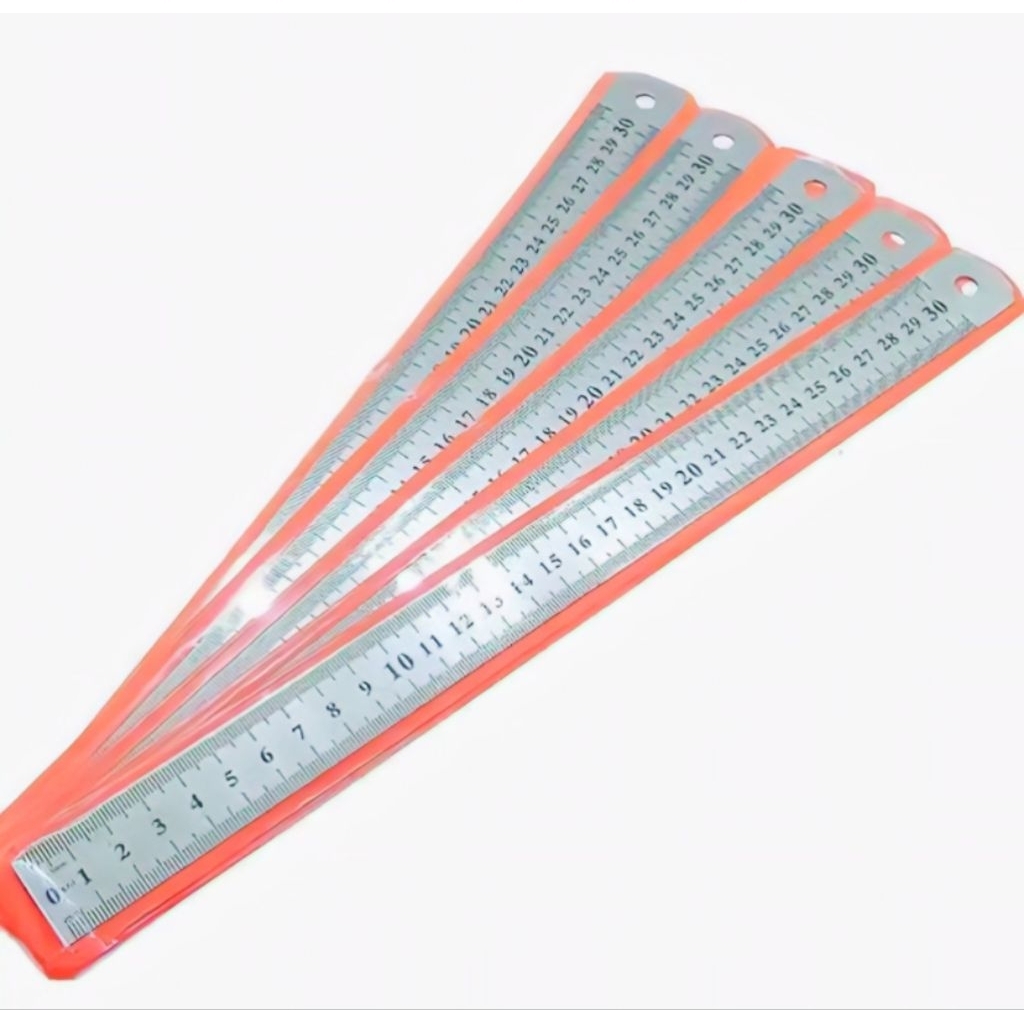 

Penggaris Besi 30cm Stainless Steel