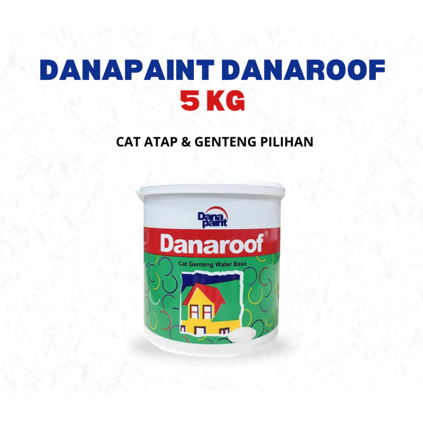 Danaroof Cat Genteng, Asbes, dan Beton 3.78 Liter //273- SEMUA WARNA