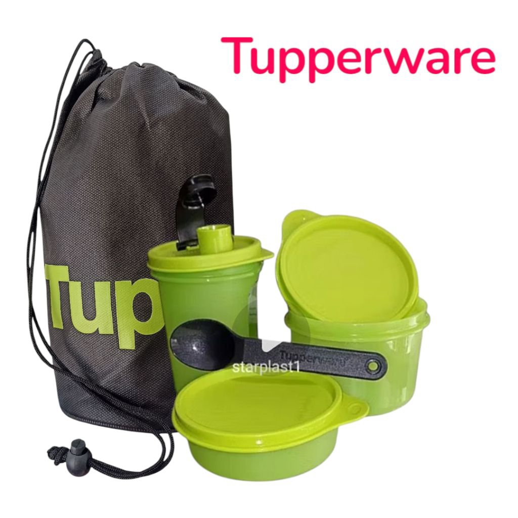 Festive Set Tupperware | Tas bekal makan dan minum