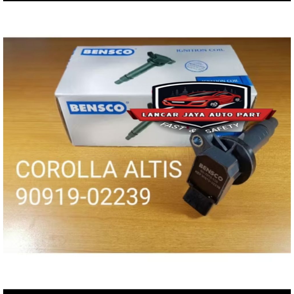 COIL IGNITION COIL TOYOTA COROLLA ALTIS BENSCO  OEM GARANSI