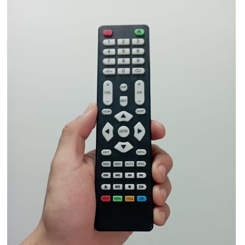 Remote Remot LED TV Pengganti Tanpa Setting JUC KV1519S