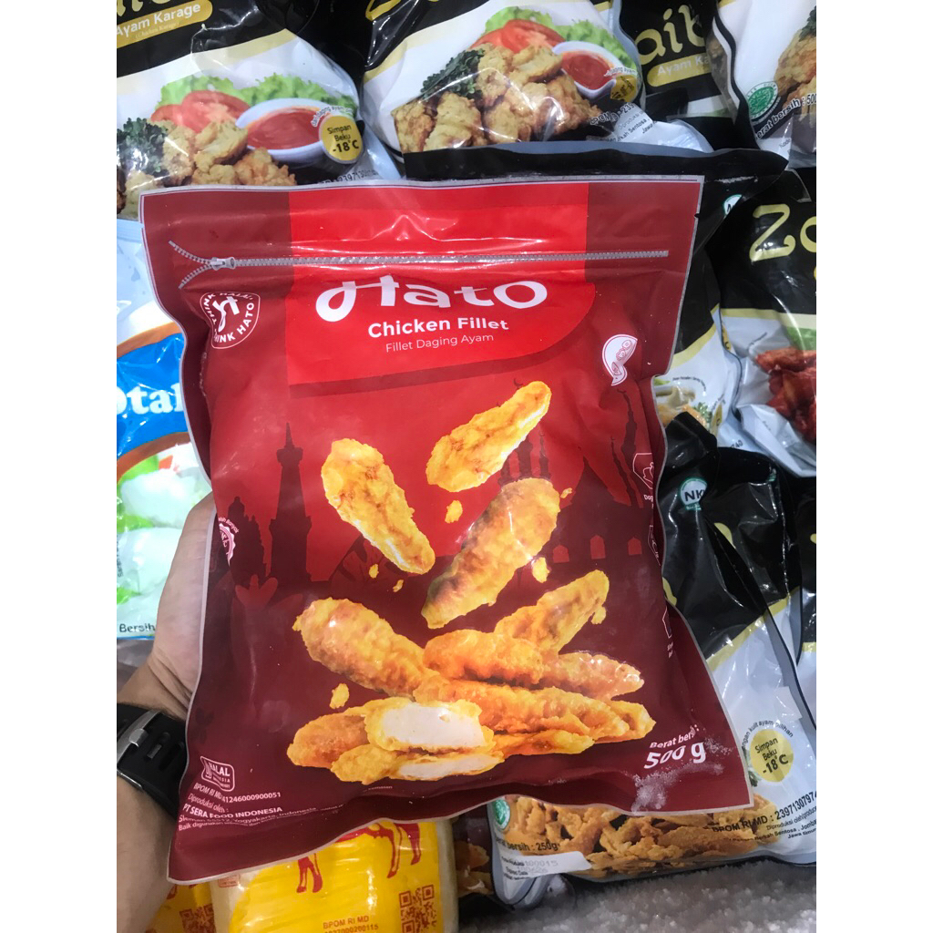 

CHIKEN AYAM FILLET HATO 500g