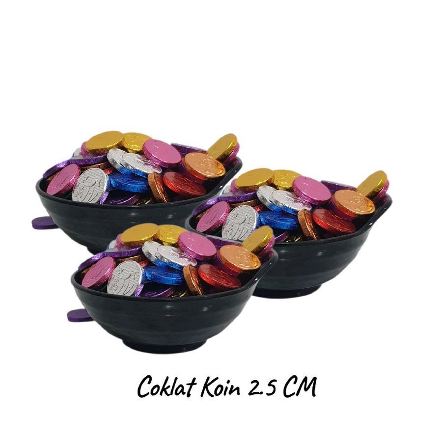 

Coklat Compound Import /Coklat Koin 2.5CM / Manis Super 1/4Kg 250Gram Susu Chocolate