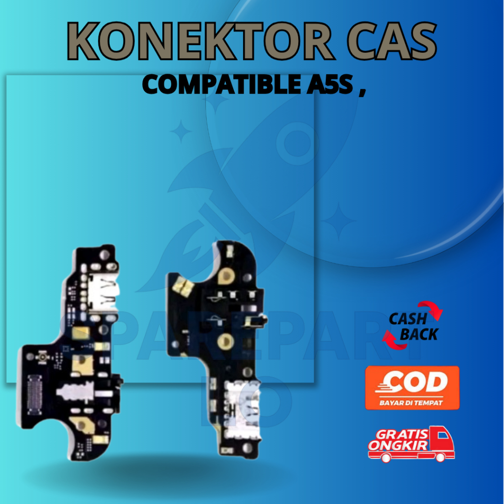 Konektor Cas Oppo A5S - Port Charger - Flexible Pengisian HP